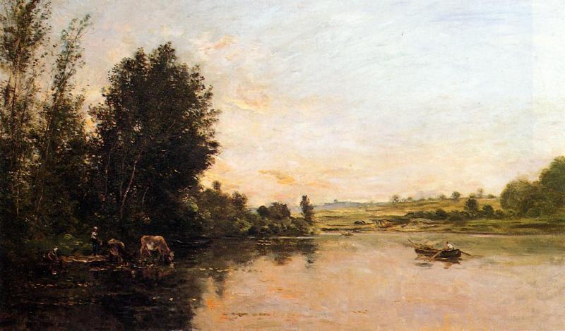 Charles-Francois Daubigny Sand Quarries near Valmondois